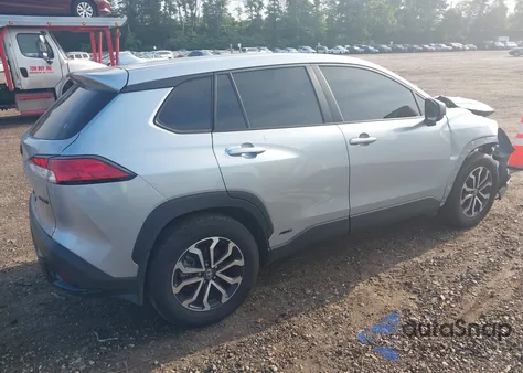 2024 Toyota Corolla Cross Hybrid S из США, поврежденный, VIN 7MUFBABG2RV042772